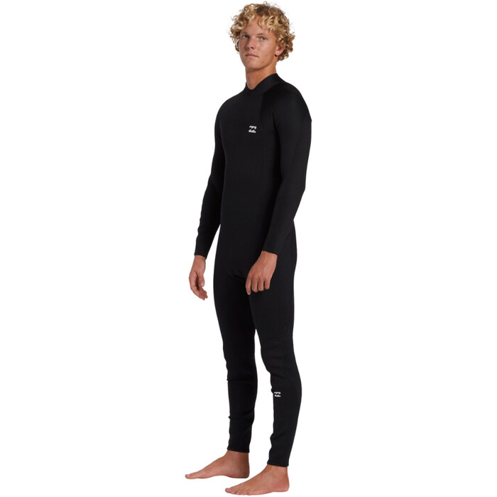 2024 Billabong Hombres Foil 5/4mm Back Zip Neopreno ABYW100236 - Black